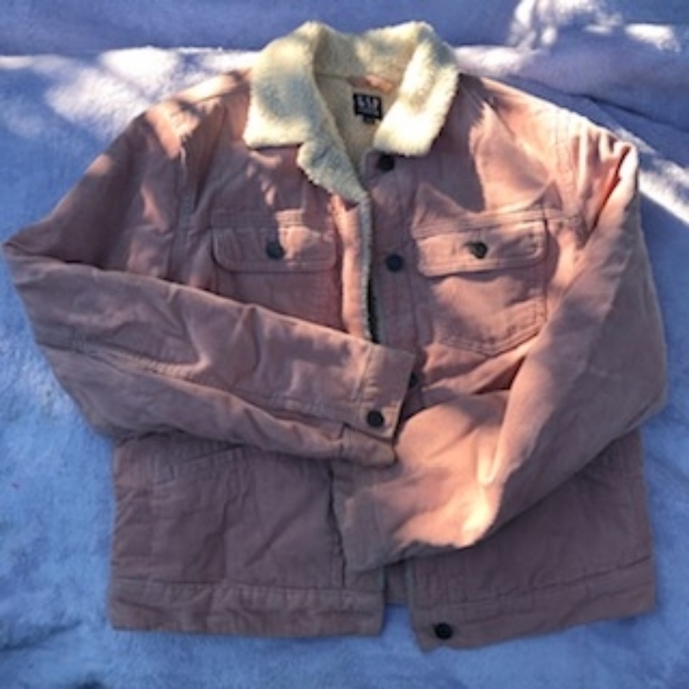 GAP Cream Sherpa Jacket